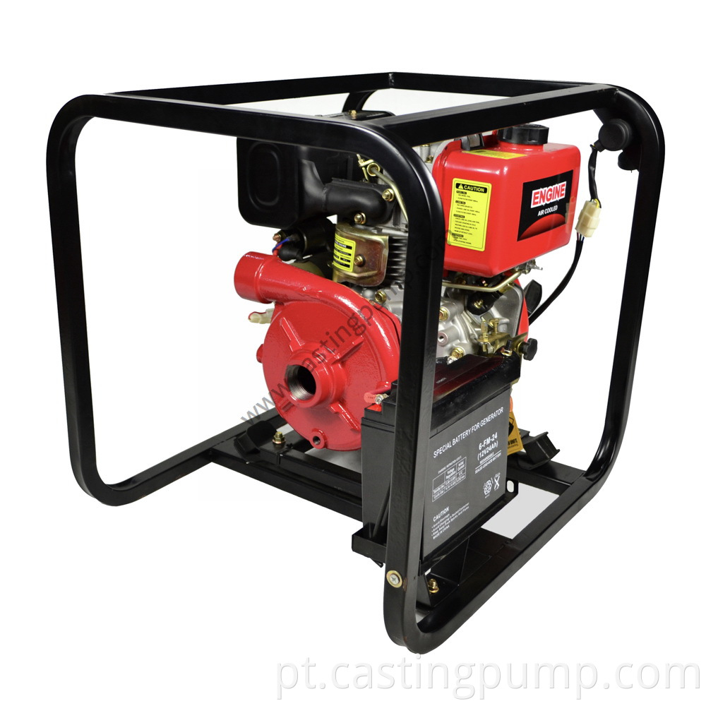 1.5” casting iron pump with diesel engine (2)
